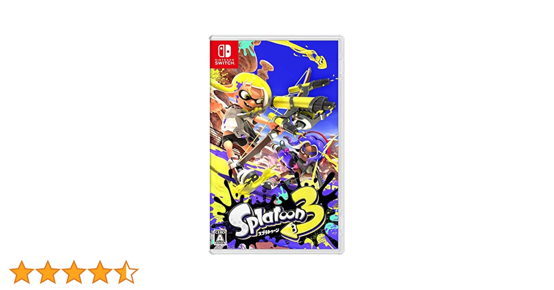 Nintendo Switch - ポケットモンスターシールド、スプラトゥーン3 NINTENDO - Splatoon 3 for Nintendo Switch